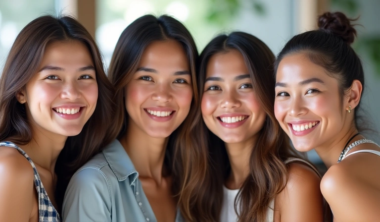 Customized meal plan layout with colorful and balanced food items